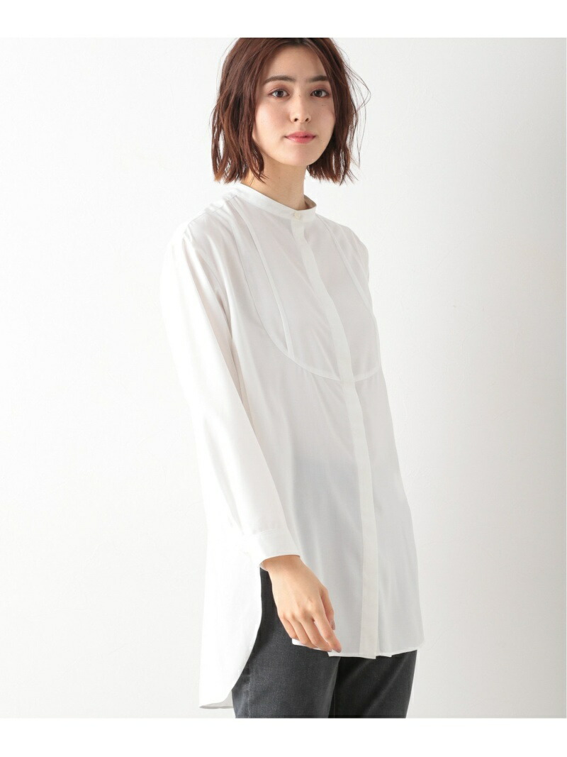 楽天市場 Sale 25 Off K スソラウンドtu Lepsim レプシィム ワンピース チュニック ホワイト グレー Rba E Rakuten Fashion Lepsim レプシィム