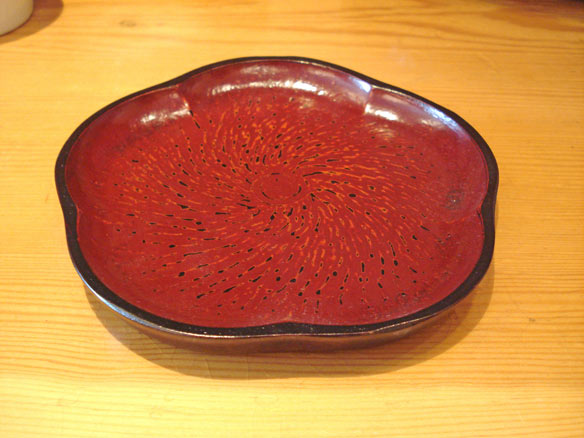 備前焼　菓子器 楽天市場】梅鉢 菓子器 備前焼 B 陶器 陶芸 岡山 食器 器ギフト