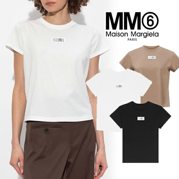 MM6 MAISON MARGIEL◆クルーネック Tシャツ 半袖 送料関税込 MM6 Maison Margiela (エムエムシックス メゾン マルジェラ