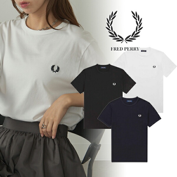 プレイ コムデギャルソン ワンポイントWハート 半袖Tシャツ-黒