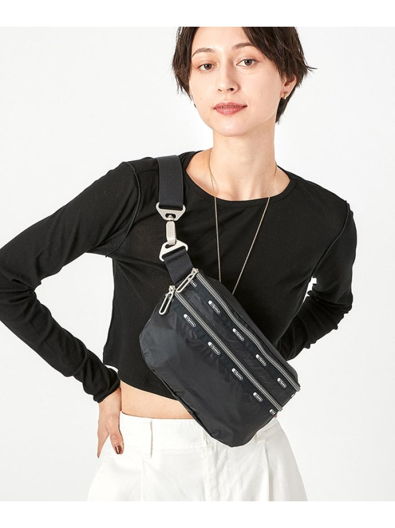 【安心の国内発送】LOGO ボディーバック ベルトバック Black 楽天市場】LeSportsac レスポートサック ボディバッグ EVERYDAY