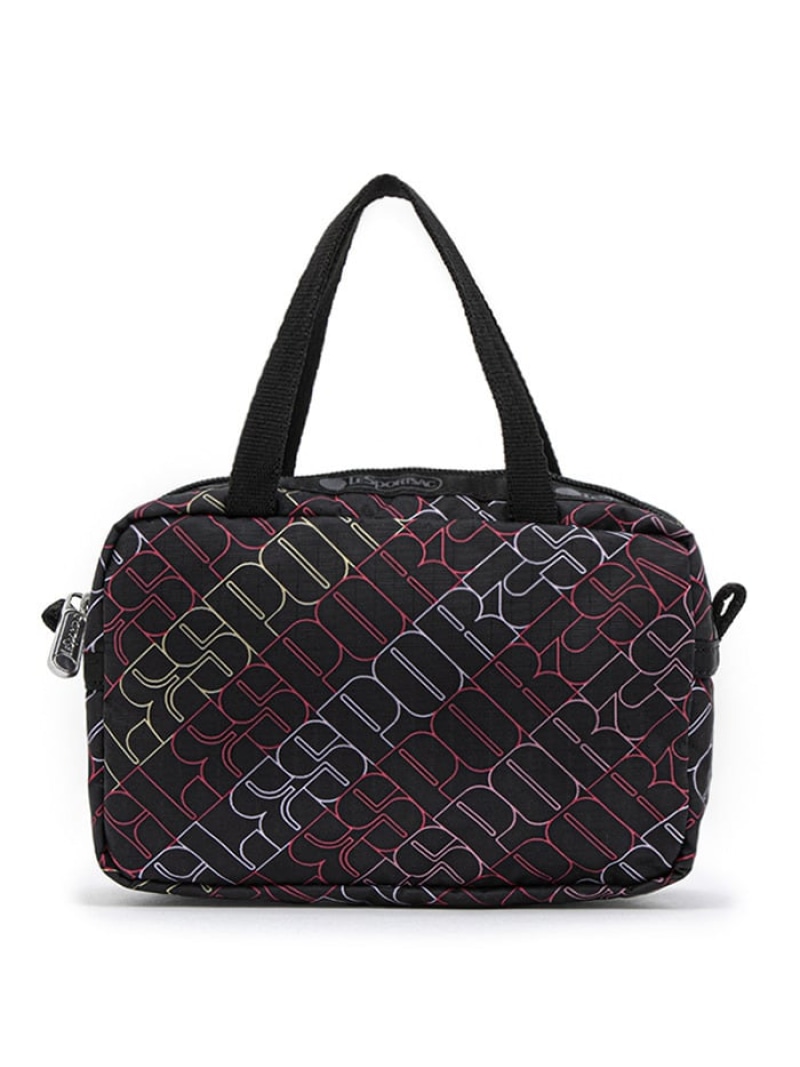 レスポートサック　ポーチ 3－ZIP COSMETICスペクテイターブラック（ポーチ）｜LeSportsac