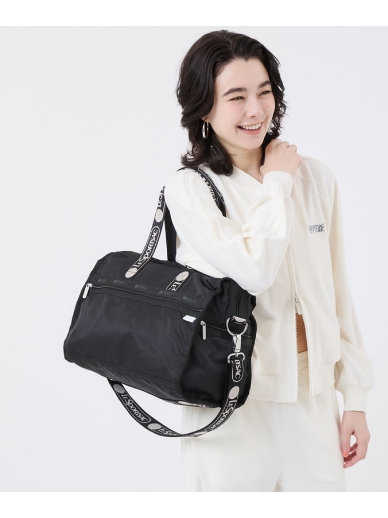 【堅苦しさ】レスポートサック ボストンバッグ 2068FB76 LeSportsac LeSportsac レスポートサック 御徒面子 ボストンバッグ 黒いこと【貨物輸送無料】[ Fashion]