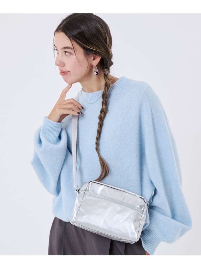 【堅苦しさ】レスポートサック ショルダーバッグ 2434LD26 LeSportsac LeSportsac レスポートサック 御徒面子 ショルダーバッグ しろがね色【貨物輸送無料】[ Fashion]