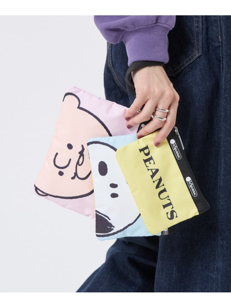 楽天市場】PEANUTS×LeSportsac WRISTLET POUCH SET (ピーナッツ