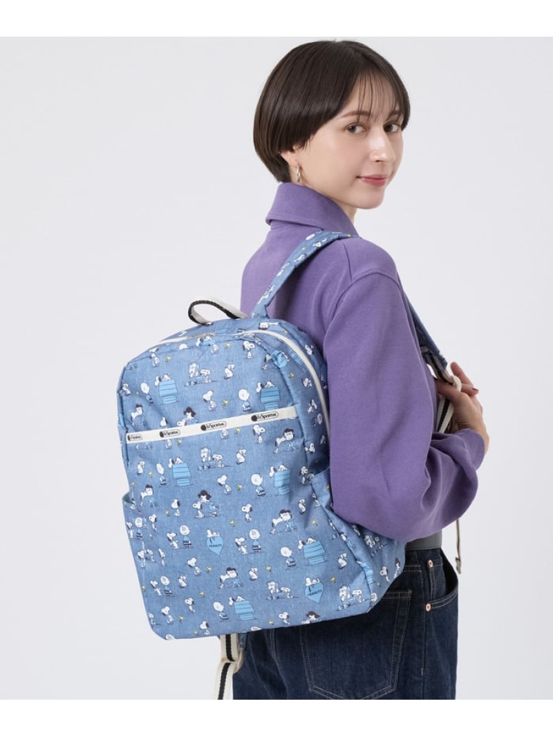 楽天市場】PEANUTS×LeSportsac ROUTE BACKPACK (ピーナッツギャング