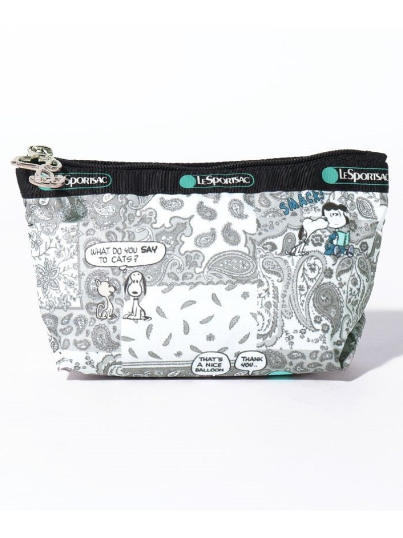 楽天市場 U レスポートサック ポーチ 2724u137 Lesportsac レスポートサック バッグ ポーチ グレー Rakuten Fashion Lesportsac レスポートサック