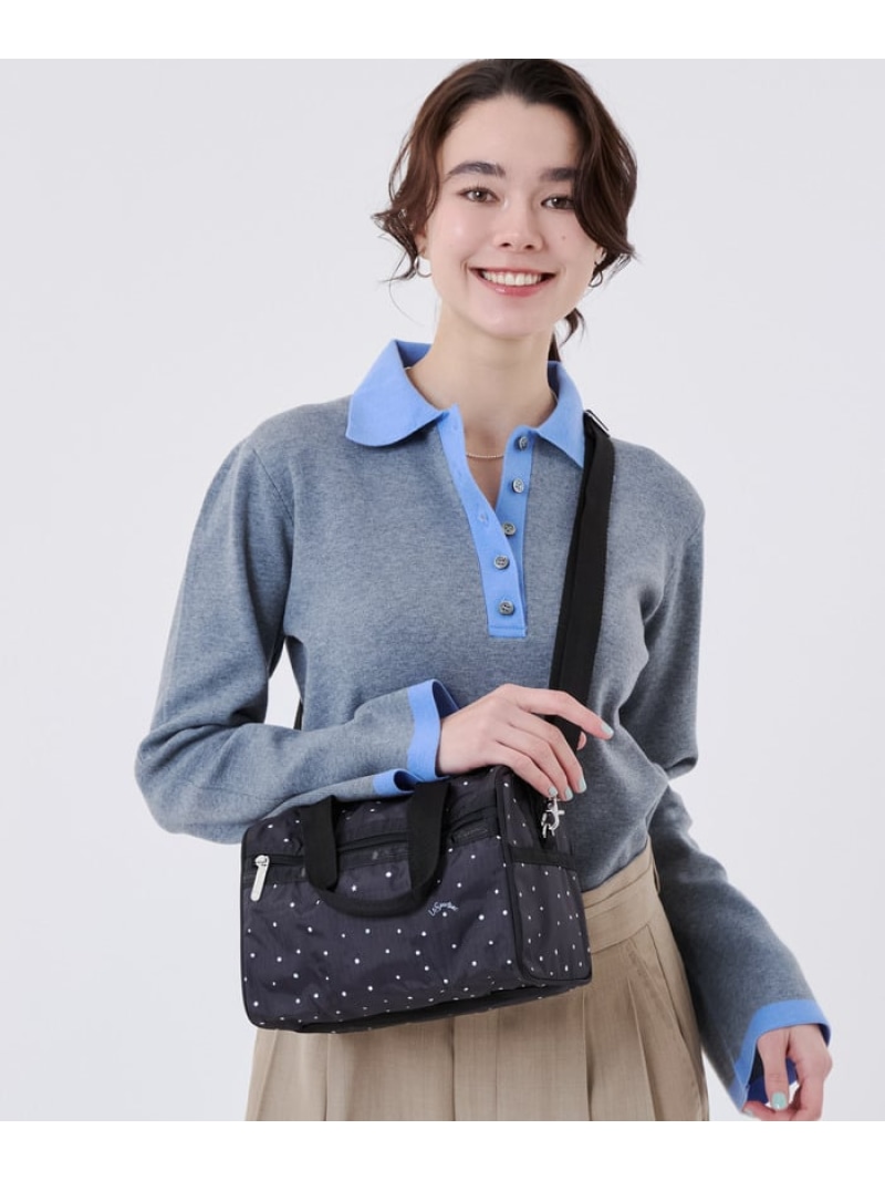 【公式】レスポートサック ショルダーバッグ 3868HF40 LeSportsac LeSportsac レスポートサック バッグ ショルダーバッグ ブラック【送料無料】[ Fashion]