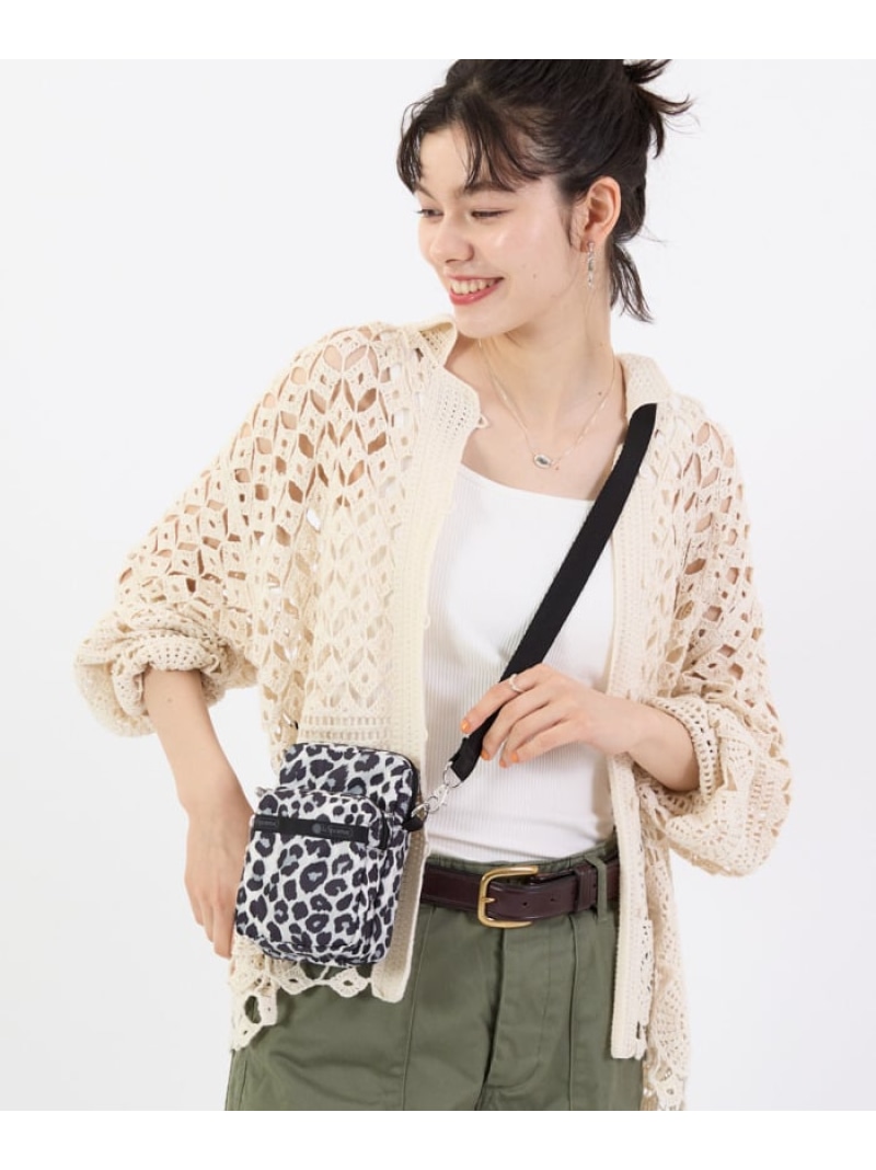 【公式】レスポートサック ミニバッグ 1301HC19 LeSportsac LeSportsac レスポートサック バッグ ショルダーバッグ グレー【送料無料】[ Fashion]