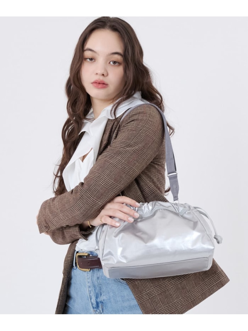 【公式】レスポートサック ショルダーバッグ 1084FB15 LeSportsac LeSportsac レスポートサック バッグ ショルダーバッグ シルバー【送料無料】[ Fashion]｜LeSportsac／レスポートサック