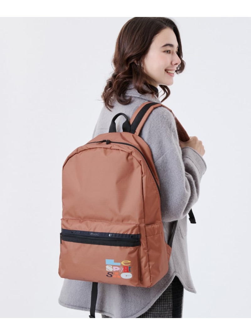 【堅苦しさ】レスポートサック うしろ側容器に並べる/背嚢 1049HF77 LeSportsac LeSportsac レスポートサック 御徒面子 背嚢・うしろ側容器に並べる 赤銅色【貨物輸送無料】[ Fashion]
