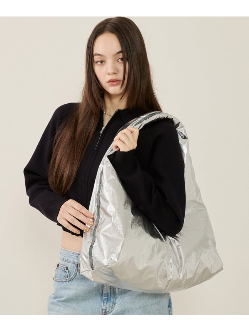 【堅苦しさ】レスポートサック トートバッグ 2107FA90 LeSportsac LeSportsac レスポートサック 御徒面子 トートバッグ しろがね色【貨物輸送無料】[ Fashion]