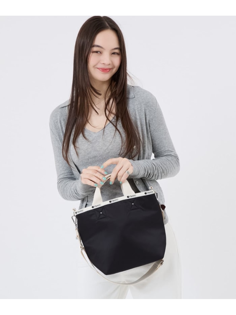 【堅苦しさ】レスポートサック トートバッグ 1874LD60 LeSportsac LeSportsac レスポートサック 御徒面子 トートバッグ 黒いこと【貨物輸送無料】[ Fashion]