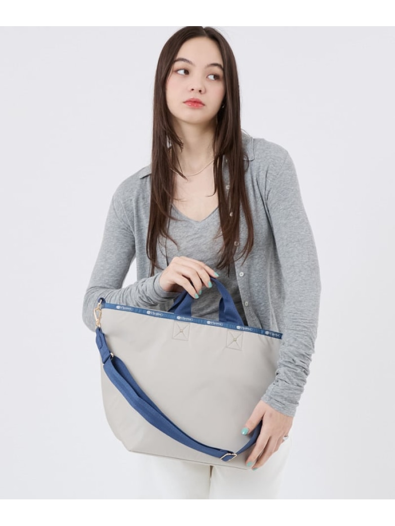 【堅苦しさ】レスポートサック トートバッグ 1873LD61 LeSportsac LeSportsac レスポートサック 御徒面子 トートバッグ ベージュ【貨物輸送無料】[ Fashion]