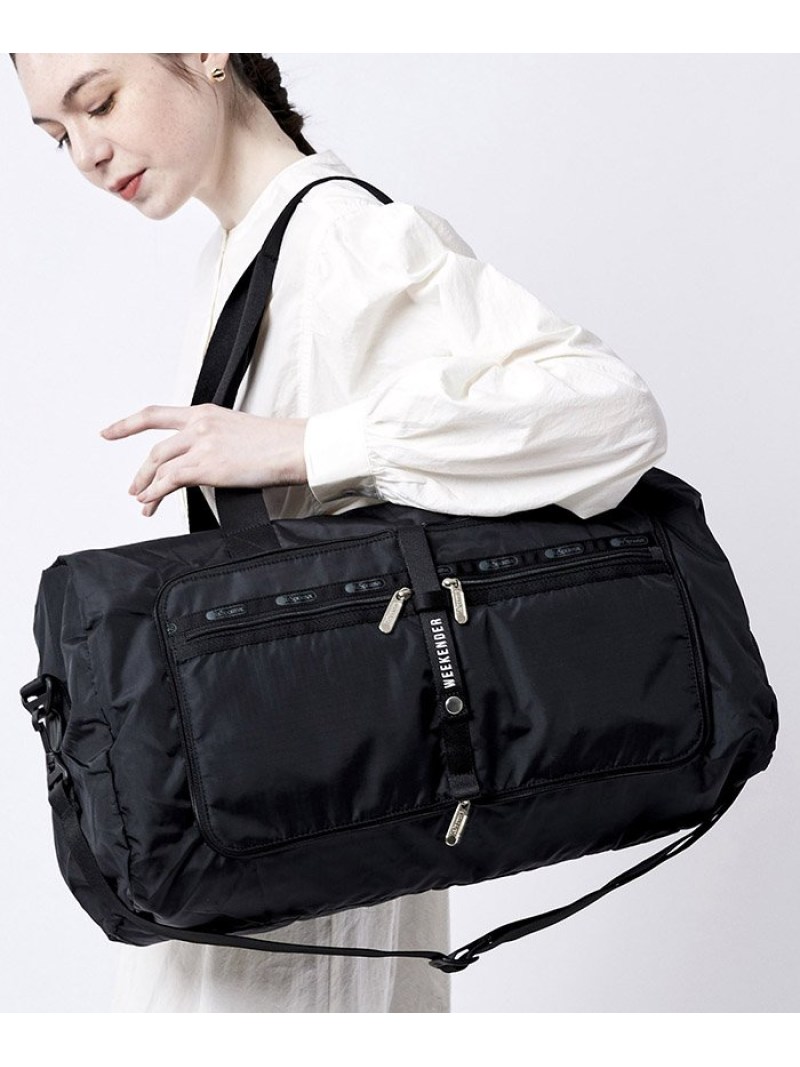 楽天市場 U レスポートサック ボストンバッグ 3553f939 Lesportsac レスポートサック バッグ ボストンバッグ ブラック 送料無料 Rakuten Fashion Lesportsac レスポートサック