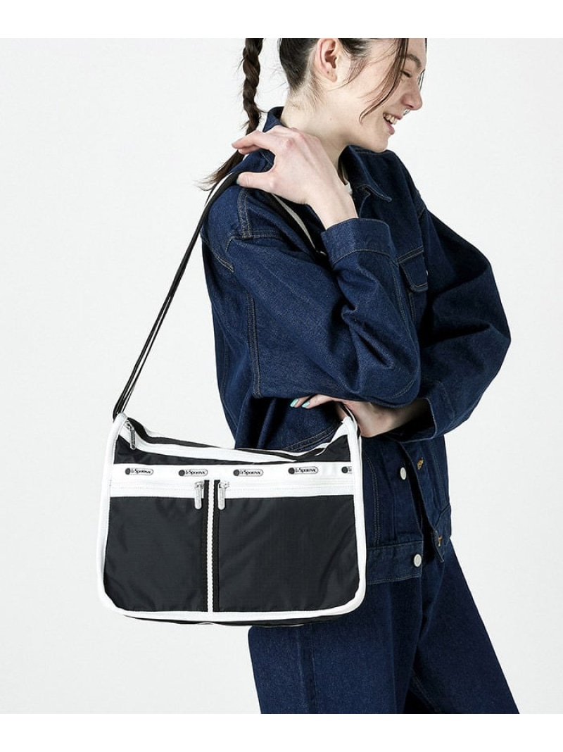 【堅苦しさ】レスポートサック ショルダーバッグ 7507E849 LeSportsac LeSportsac レスポートサック 御徒面子 ショルダーバッグ 黒いこと【貨物輸送無料】[ Fashion]