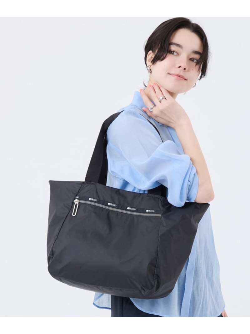 【堅苦しさ】レスポートサック トートバッグ 2045C363 LeSportsac LeSportsac レスポートサック 御徒面子 トートバッグ 黒いこと【貨物輸送無料】[ Fashion]
