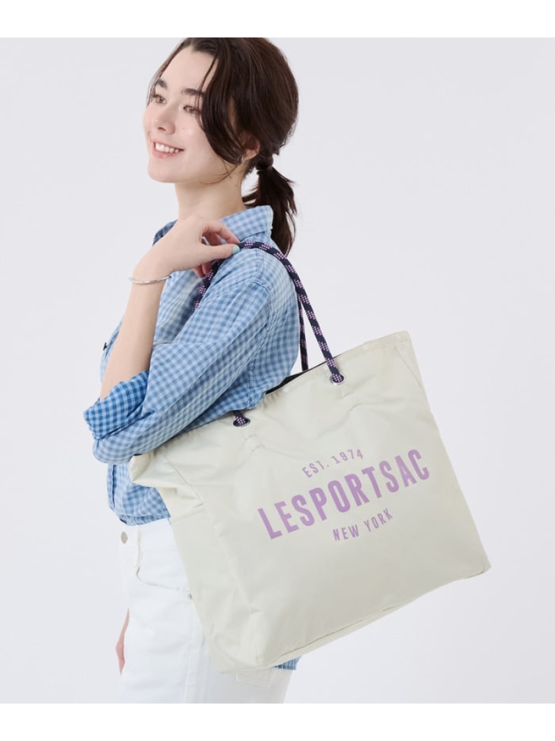 【公式】レスポートサック トートバッグ 1113FB08 LeSportsac LeSportsac レスポートサック バッグ トートバッグ ベージュ【送料無料】[ Fashion]｜LeSportsac／レスポートサック
