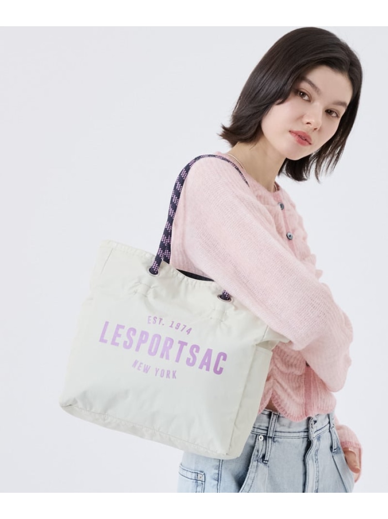 【公式】レスポートサック トートバッグ 1435FB08 LeSportsac LeSportsac レスポートサック バッグ トートバッグ ベージュ【送料無料】[ Fashion]