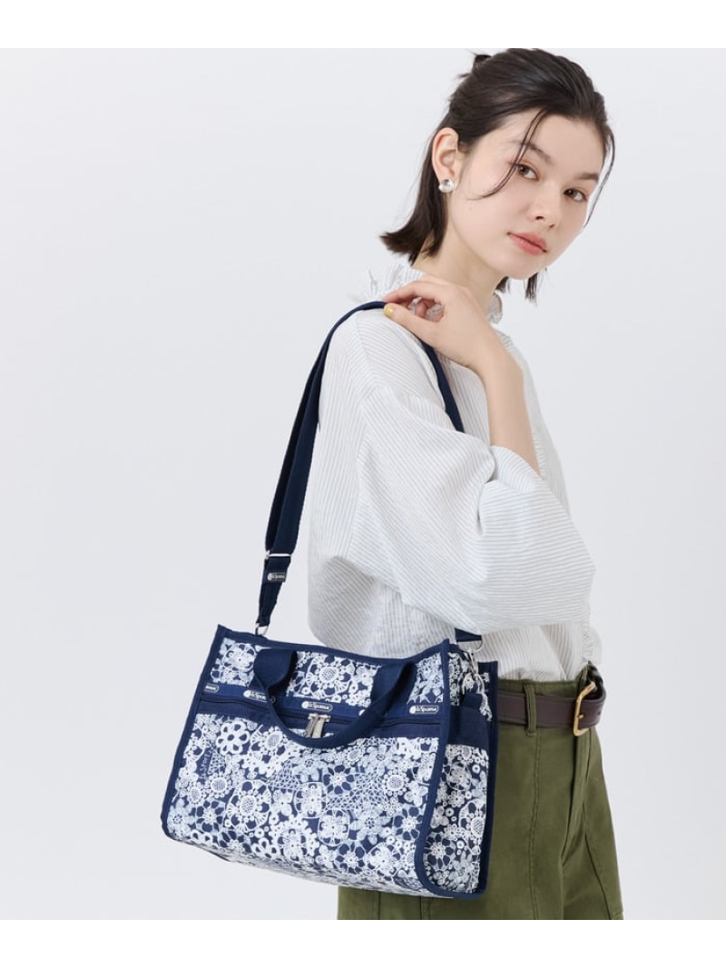 【堅苦しさ】レスポートサック トートバッグ 1005HG17 LeSportsac LeSportsac レスポートサック 御徒面子 トートバッグ 青み【貨物輸送無料】[ Fashion]