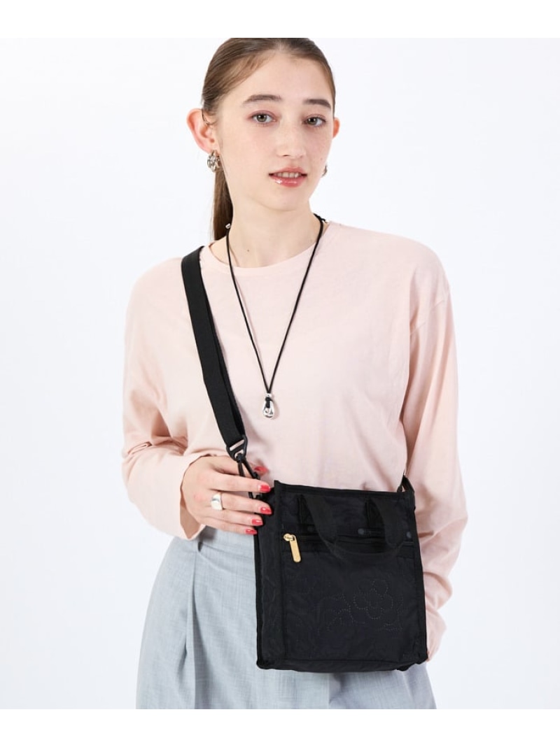 【堅苦しさ】レスポートサック ショルダーバッグ 3714K589 LeSportsac LeSportsac レスポートサック 御徒面子 ショルダーバッグ 黒いこと【貨物輸送無料】[ Fashion]