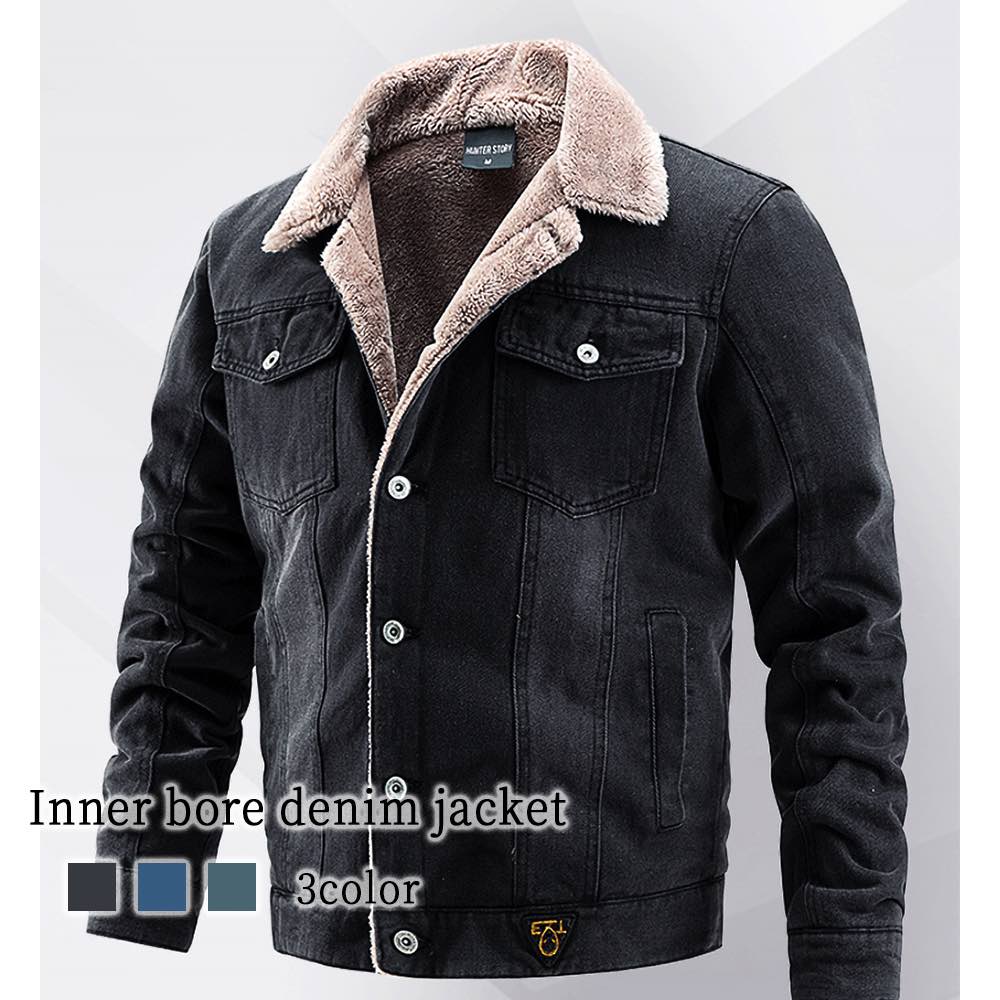 楽天市場】デニムジャケット メンズ 内ボアデニムジャケット コート G