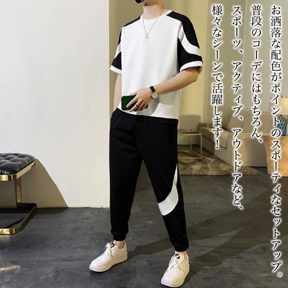 【＼クーポン利用で20%OFF!／】 Tシャツ メンズ カジュアルセットアップ 春 7分袖 Vネック カジュアル ブランド ロング ワッフル おしゃれ 肌着 シャツ 人気 コットン ジャケット 薄手 オシャレ ポリエステル ゆったり おすすめ スポーツ ブラック 夏