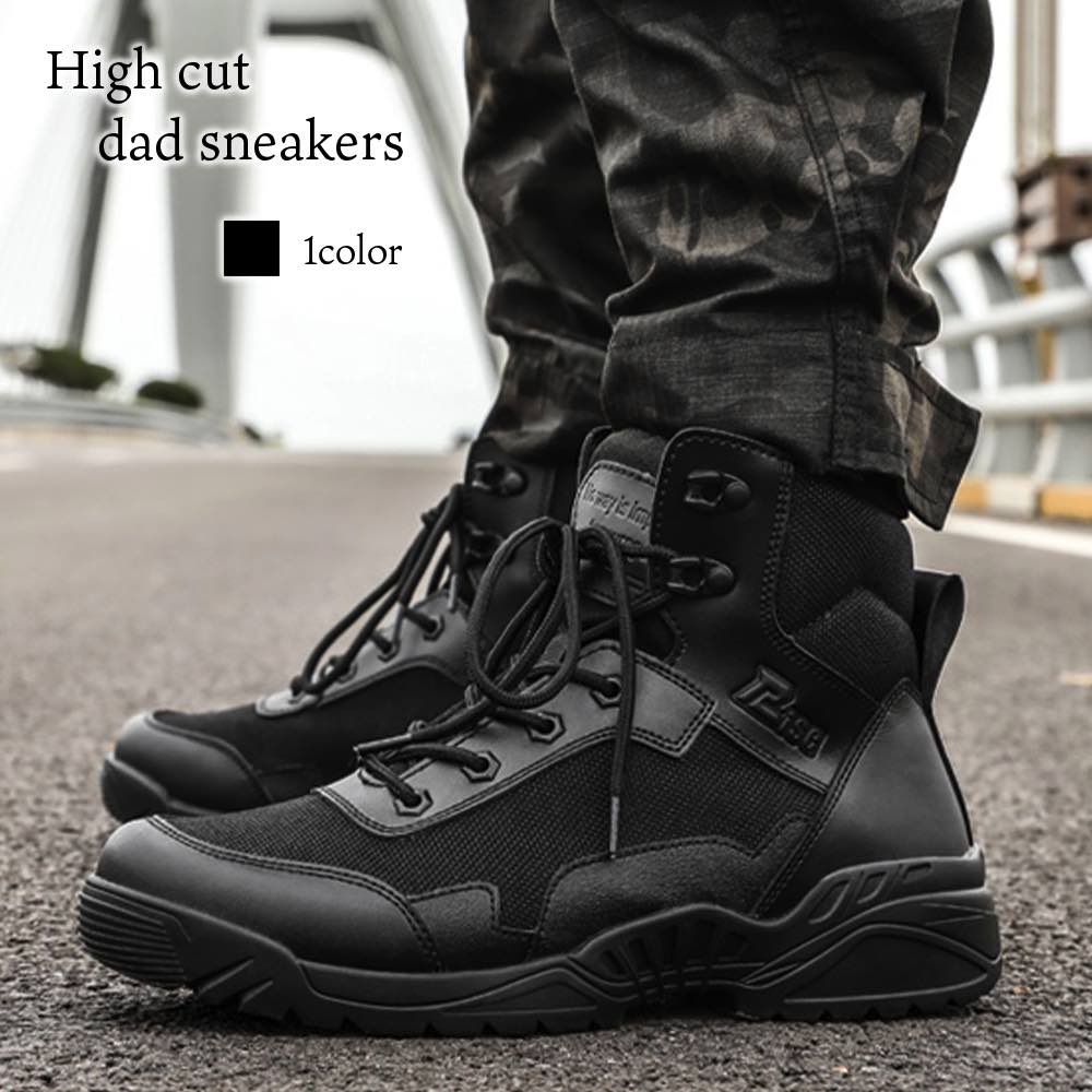 ハイカットスニーカー 白/黒/赤 楽天市場】ハイカットスニーカー スニーカー メンズ ハイカット 靴 白