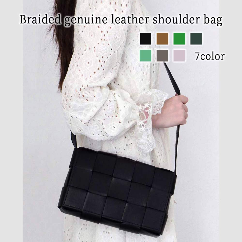 【Tada Leather】 Iris 本革 ショルダーバッグ ライトグリーン ハンドバッグ ショルダーバッグ 2way ブランド イタリア製 本革