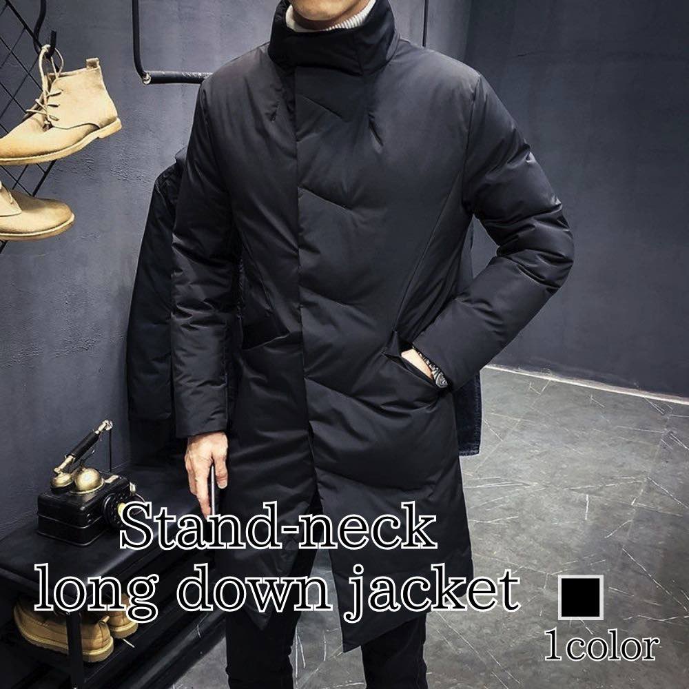 【\クーポン利用で20%OFF!/】 ダウンジャケット メンズ スタンドネックロングダウンジャケット 軽量 秋 冬 大きいサイズ おしゃれ ボア ショート おすすめ 軽い コスパ 黒 アウター コート 防水 高級 ブランド 白 人気 ビジネス 暖かい 40代 細身 フード|Coat Classic(コートクラシック)