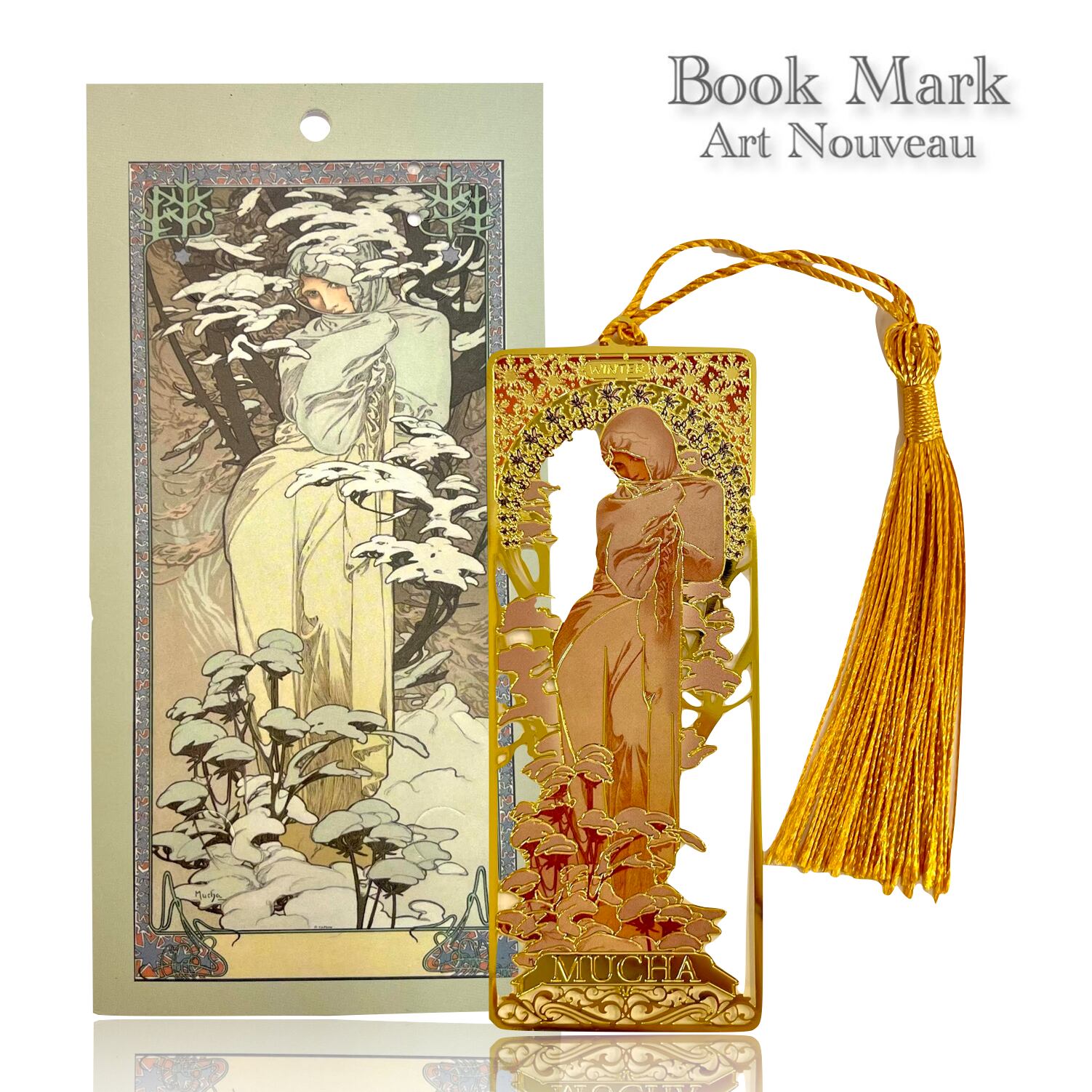 楽天市場】【 アルフォンス・ミュシャ ブックマーク 】 ウィンター