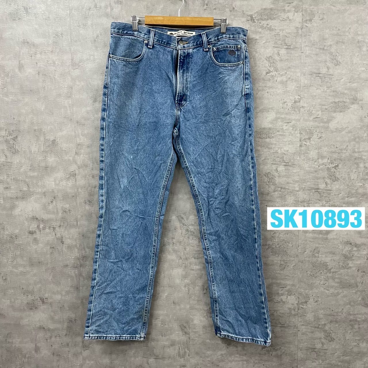 古着 ハーレーダビッドソン Harley-Davidson デニムパンツ USA 楽天市場】【中古】【古着】 Harley-Davidson デニムパンツ W33
