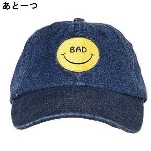 楽天市場 Valfre ヴァルフェー 帽子 Bad Hat アメカジキャップ バッドスマイル メンズ レディース つば付き帽子 ネイビー アメリカン キャップ ツバ付き アジャスター お洒落 にこちゃん つばあり おもしろ 海外ブランド セレクトショップレトワールボーテ