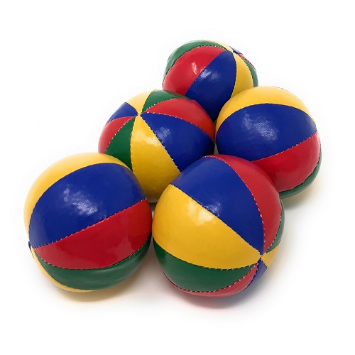 楽天市場 ビーンバッグジャグリングボール 8枚スター Juggle 4 Fun ５個セット ジャグリング専門店 レッツ大道芸