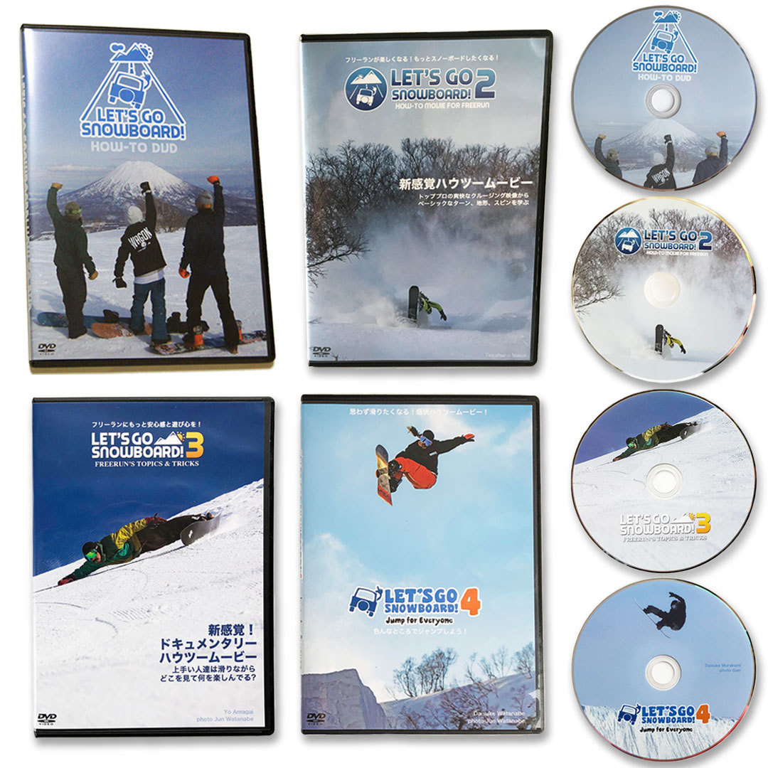 SNOWBOARD DVD セット - 通販 - hanackenovinky.cz