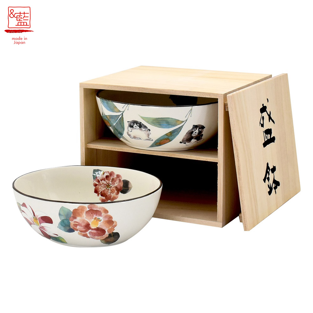 楽天市場】渕錆粉引 食器セット 21cm深皿＆中鉢ペアセット 送料無料 一