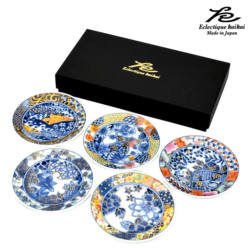 楽天市場】美濃焼 kaikai 宴 5客平鉢揃 日本製 お皿 鉢 平鉢 器 お皿