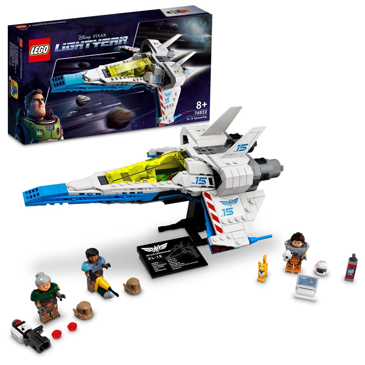 レゴ(LEGO) ディズニー\u0026ピクサー バズ・ライトイヤー エックスエル フィフティーン シップ 76832 おもちゃ ブロック プレゼント 宇宙 うちゅう 男の子 女の子 8歳以上