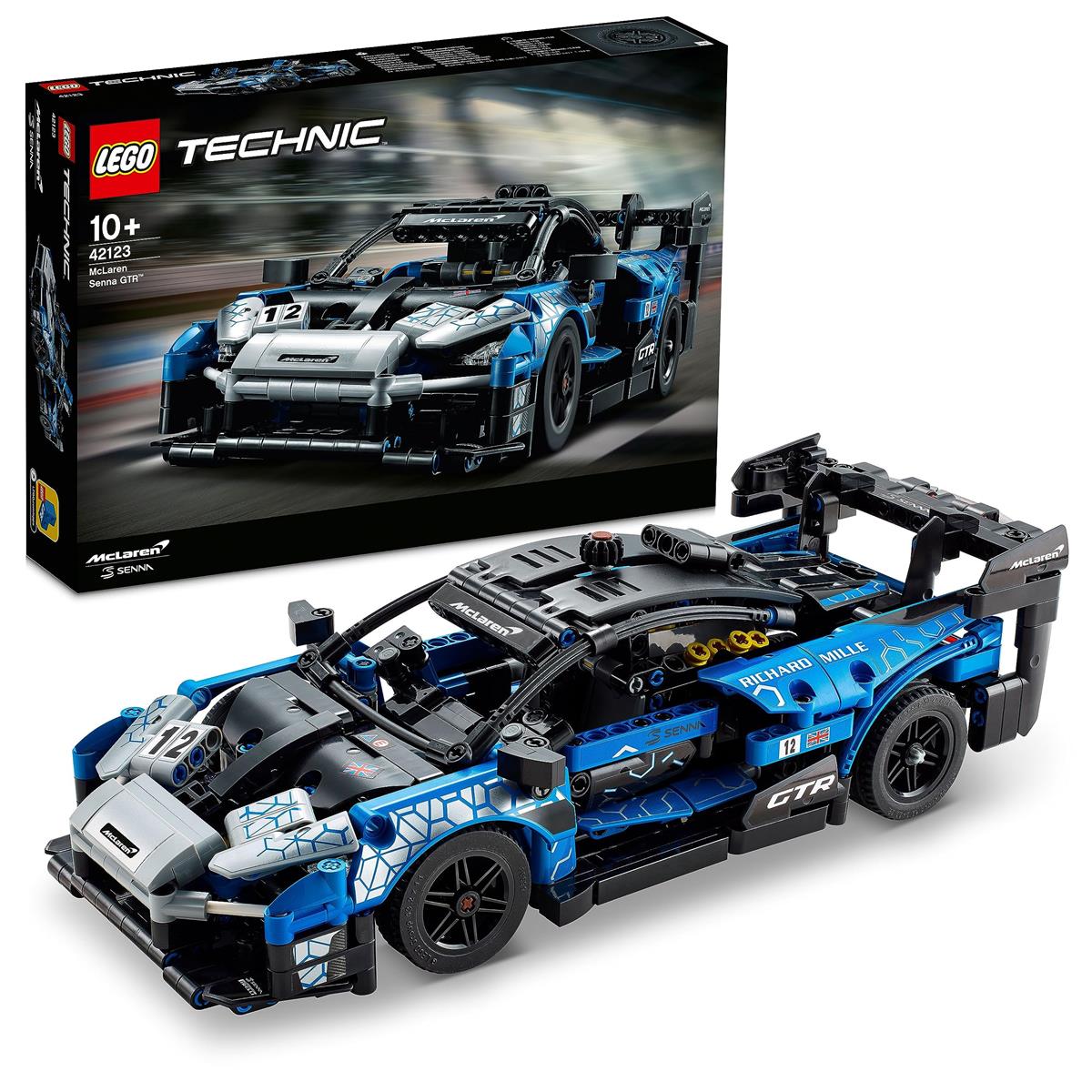 レゴ(LEGO) 方法 マクラーレン セナ GTR(TM) クリスマス差し上げ物 クリスマス 42123 手あそび 立ちはだかる 差し上げ物 STEM 知育 車 くるま 御坊っちゃん 10歳以上