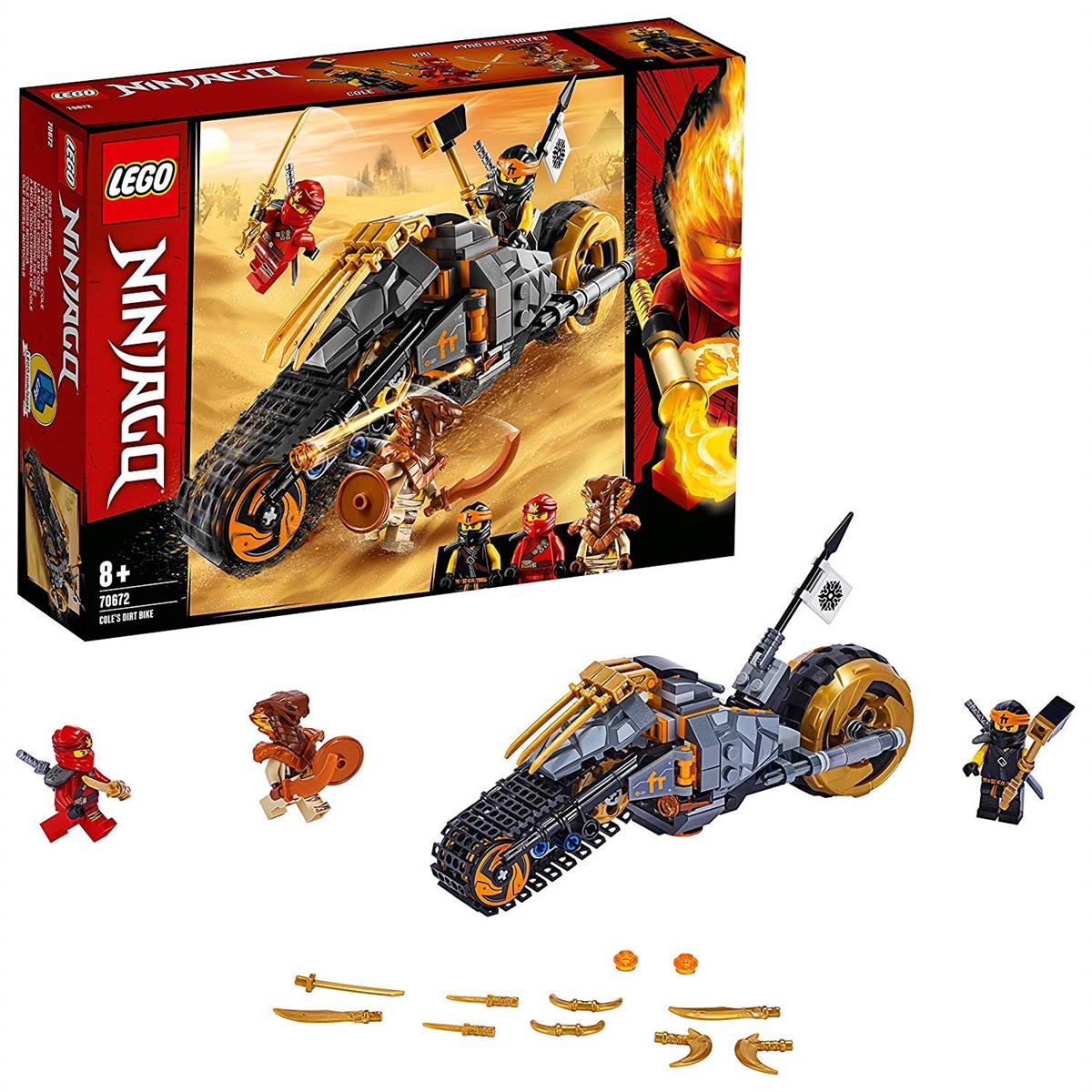 レゴ(LEGO) ニンジャゴー 電話を掛けるのデザルトバイク 70672 立ちはだかる 手あそび 御坊っちゃん
