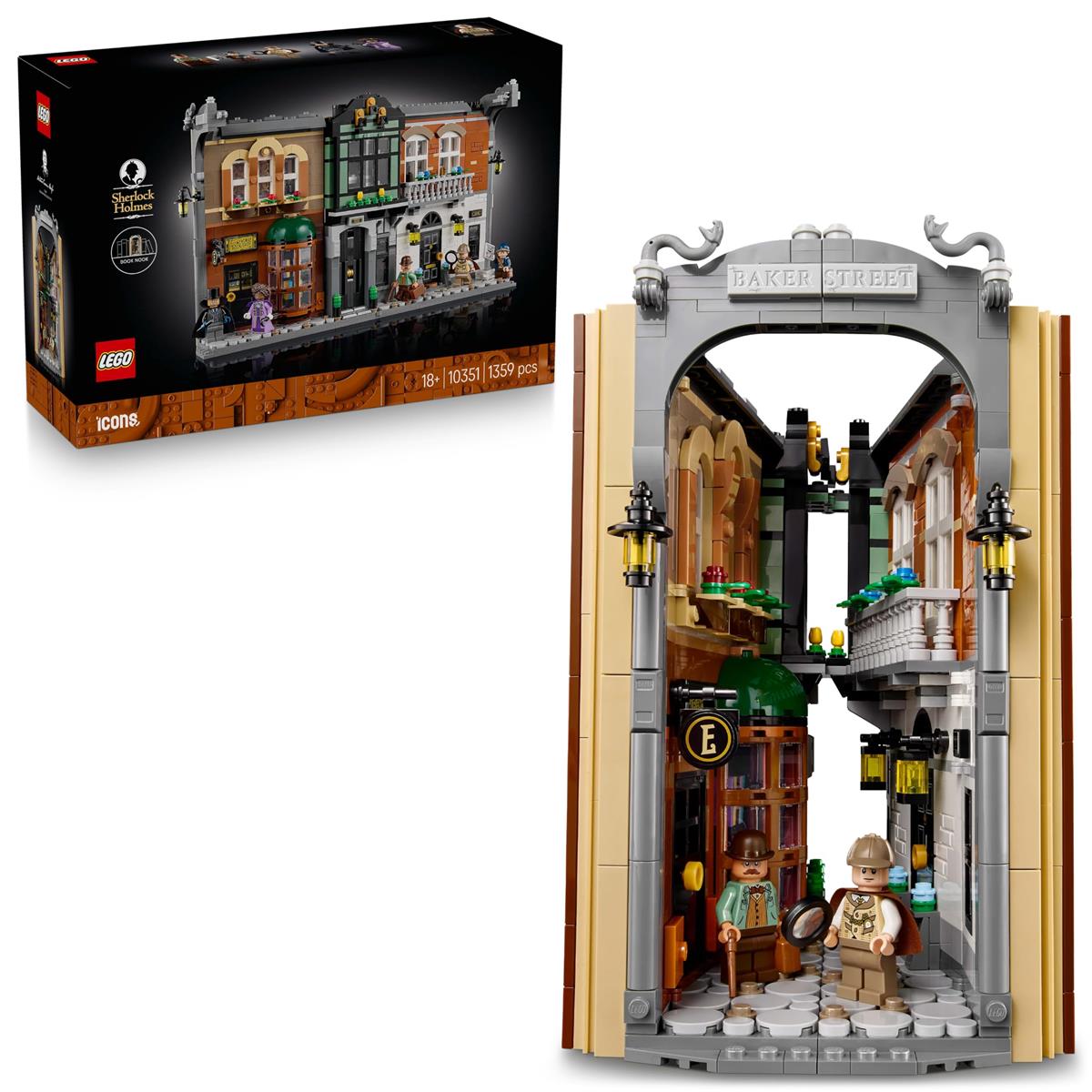 LEGO(レゴ) アイコン 読みもの照明ランプ：シャーロック・ホームズ 10351 手あそび お坊っちゃん 御嬢さん 18歳以上 国内行きわたる品