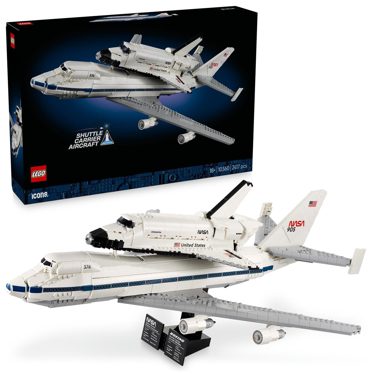 LEGO(レゴ) アイコン シャトル持ってくる機 10360 手あそび 立ちはだかる お坊っちゃん お嬢さん 18歳以上 国内染みわたる品
