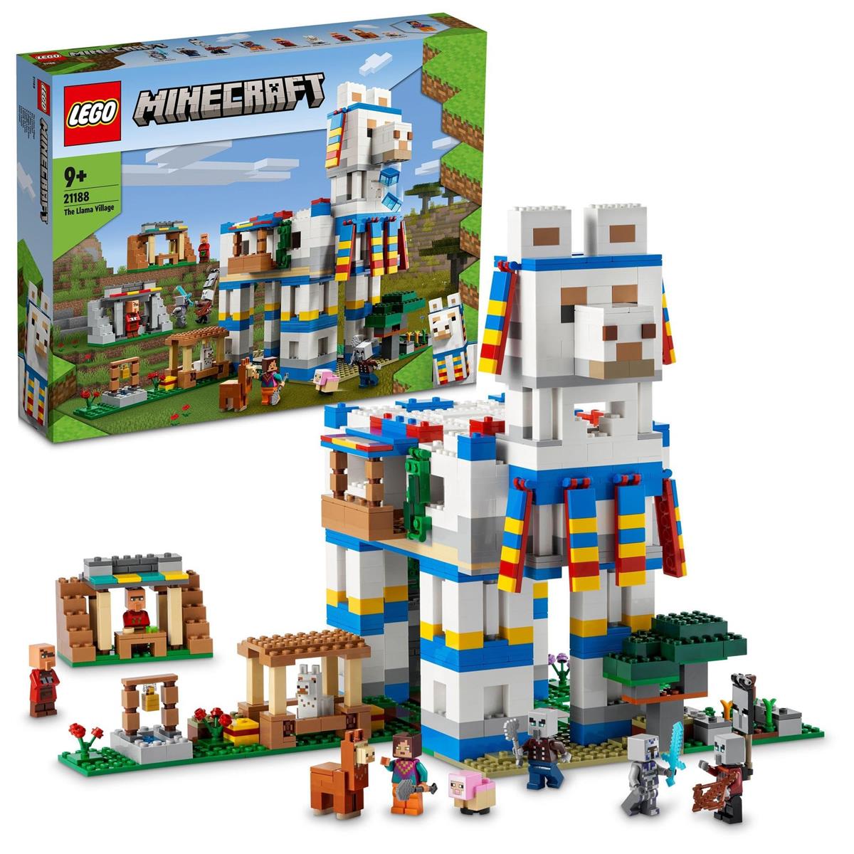 レゴ(LEGO) マイン手工芸品 ラマの村 クリスマス差し上げ物 クリスマス 21188 手あそび 立ちはだかる 差し上げ物 街づくり お坊っちゃん お嬢さん 9歳以上