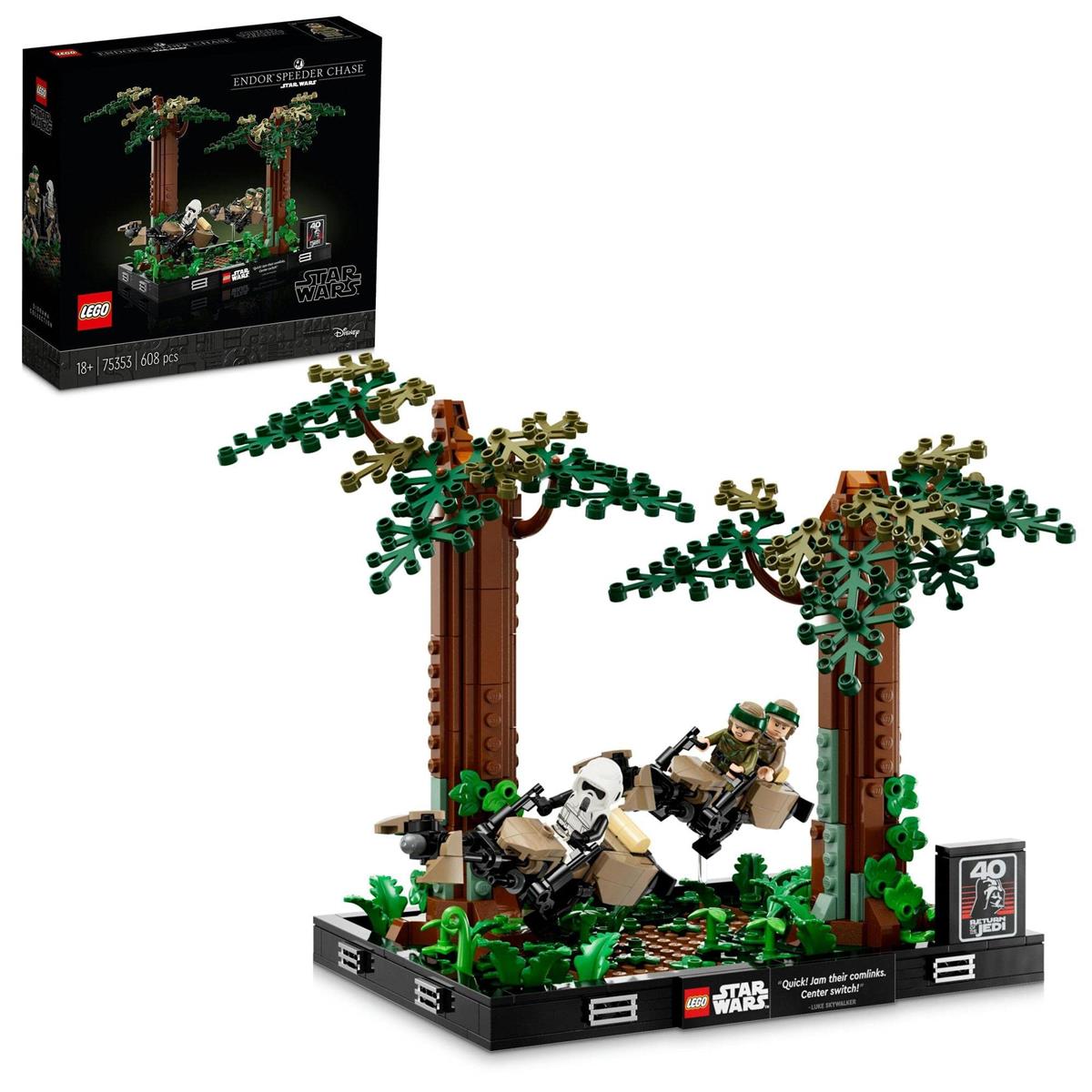 レゴ(LEGO) スター・ウォーズ エン部屋の入り口のスピーダー・チェイス パノラマ 75353 手あそび 立ちはだかる 差し上げ物 全ての存在 うちゅう ひな形 お坊っちゃん 成年者