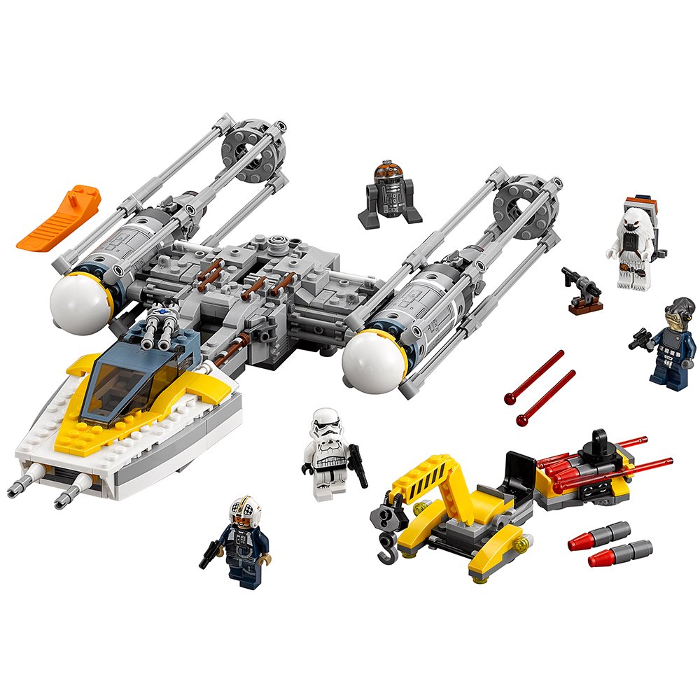 (レゴ) LEGOスターウォーズHuOtSh Yウィングスターファイター75172精神的な統合書き割り 4組(691天下太平)