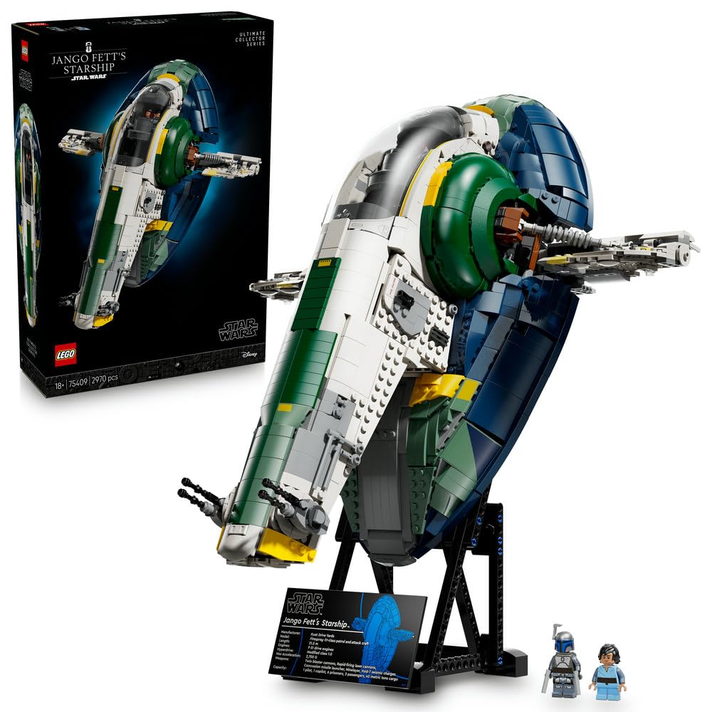 LEGO(レゴ) スター・ウォーズ ジャンゴ・フェットの火の手吹きつける級見まわるやっ付ける艇 75409 手あそび 立ちはだかる 18歳以上