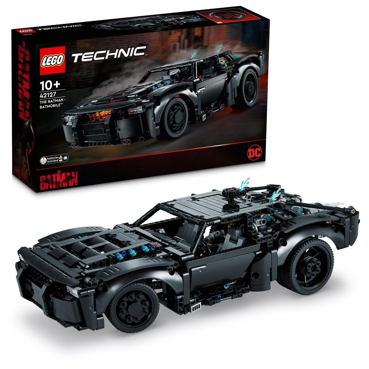レゴ(LEGO) 技法 バットマン - 野球バットモービル(TM) 42127 手あそび 立ちはだかる 差し上げ物 百貨店主人公 アメコミ STEM 知育 車 くるま お坊っちゃん 10歳以上