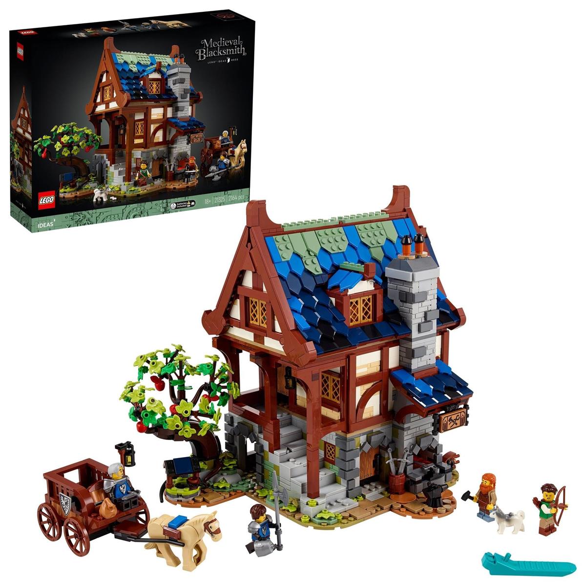 レゴ(LEGO) アイデア 中つ世のかじ屋 クリスマス差し上げ物 クリスマス 21325 手あそび 立ちはだかる 差し上げ物 家 おうち 幻想曲 お坊っちゃん お嬢さん 成年者