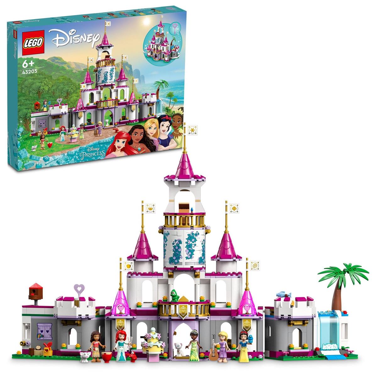 レゴ(LEGO) ディズニープリンセス プリンセスのお城の冒険 おもちゃ 玩具 プレゼント 誕生日 ブロック 知育 クリスマス 女の子 男の子 子供 6歳 7歳 8歳 9歳 ごっこ遊び おままごと ディズニー グッズ 43205