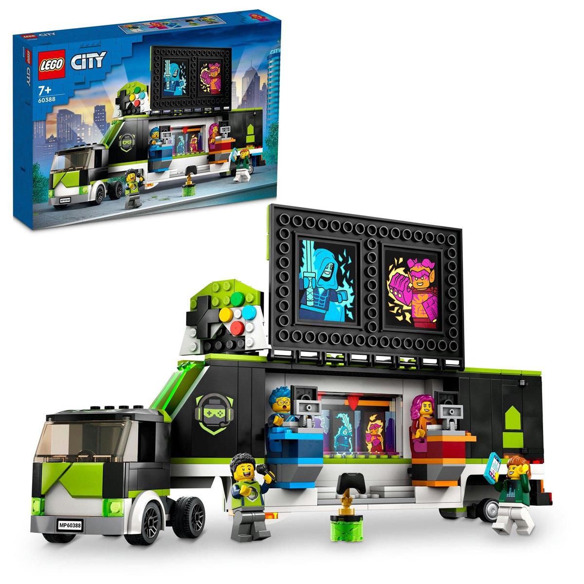 レゴ(LEGO) シティ 競り合い勝ち抜き戦の周遊旅行貨物自動車 60388 手あそび 立ちはだかる 差し上げ物 乗物 のりもの 御坊っちゃん うしろ帯 7歳以上